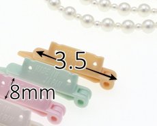 画像2: 角度付き3.5cmJDバレッタ (2)